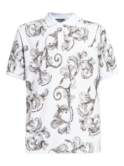 Polo uomo maniche corte Versace jeans Couture | 78GAG6S0JS460003